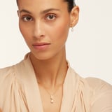 Floral Necklace Freshwater Pearl, 0.02ct Diamond