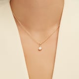 Diamond Pendant Necklace 0.015ct Diamond