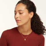 Leo Zodiac Pendant Necklace Leo in 18ct Gold Vermeil