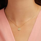 Pisces Zodiac Pendant Necklace Pisces in 18ct Gold Vermeil