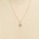 Star of David Pendant Necklace 18ct Gold Vermeil
