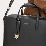 The Brook Street Black Soft Saffiano