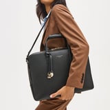 The Brook Street Black Soft Saffiano