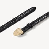 Mayfair Women's Waist Belt Black Patent Croc