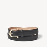 Bella Waist Belt Smooth Black