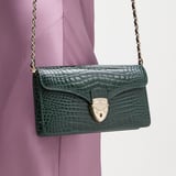 Mayfair®Clutch Evergreen Patent Croc