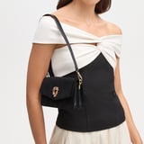 Eliza Clutch Black Velvet