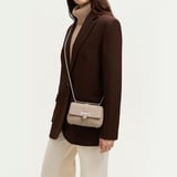 Micro Lottie Crossbody Soft Taupe Pebble