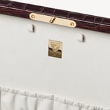 Savoy Jewellery Box Deep Shine Amazon Brown Croc