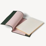 A4 Refillable Luxury Journal Alpine Pebble with Soft Suede Lining