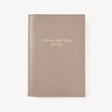 A5 Refillable Luxury Journal Moleskin Soft Saffiano with Soft Suede Lining