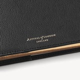 A5 Refillable Luxury Journal Black Soft Saffiano with Soft Suede Lining