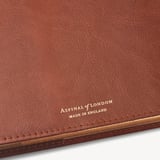 A4 Refillable Journal Smooth Antique Brown