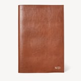A4 Refillable Journal Smooth Antique Brown