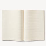 A4 Journal Refill Silver Edge Gilding
