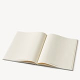 A4 Journal Refill Silver Edge Gilding