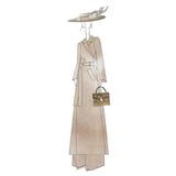 Midi Mayfair® Gold Rose Damask