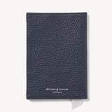 Passport Cover Navy Pebble