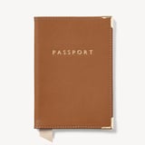 Passport Cover Smooth Tan