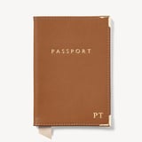 Passport Cover Smooth Tan