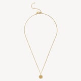 Aries Zodiac Pendant Necklace Aries in 18ct Gold Vermeil