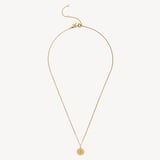 Leo Zodiac Pendant Necklace Leo in 18ct Gold Vermeil