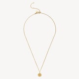 Virgo Zodiac Pendant Necklace Virgo in 18ct Gold Vermeil