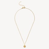Libra Zodiac Pendant Necklace Libra in 18ct Gold Vermeil