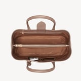 London Tote Moleskin Woven Leather