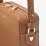 Camera Crossbody Caramel Soft Saffiano