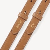Camera Crossbody Caramel Soft Saffiano