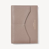 Hudson Passport Cover Moleskin Milled Pebble