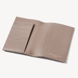 Hudson Passport Cover Moleskin Milled Pebble