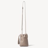 Soho Crossbody Pouch Moleskin Milled Pebble