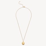 Oval Pearl Locket Necklace Pearl Cabochon & 18ct Gold Vermeil