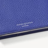 A5 Refillable Luxury Journal Cobalt Blue Pebble with Soft Suede Lining