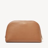 Classic Toiletry Bag Caramel Soft Saffiano