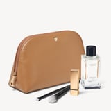 Classic Toiletry Bag Caramel Soft Saffiano