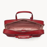 The Brook Street Cherry Red Soft Saffiano