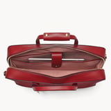 The Brook Street Cherry Red Soft Saffiano