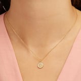 Aries Zodiac Pendant Necklace Aries in 18ct Gold Vermeil