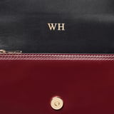 Eliza Clutch Smooth Merlot
