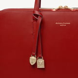 The Brook Street Cherry Red Soft Saffiano