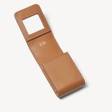 Duo Lipstick Case Caramel Soft Saffiano
