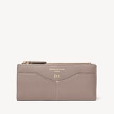 Large Hudson Wallet Moleskin Milled Pebble