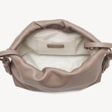 Soho Large Crossbody Pouch Moleskin Milled Pebble