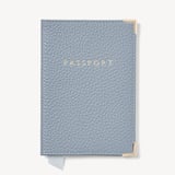 Passport Cover Sky Blue Pebble