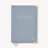 Passport Cover Sky Blue Pebble