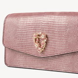 Eliza Clutch Cassis Lizard