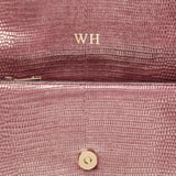 Eliza Clutch Cassis Lizard
